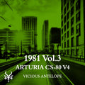 1981 vol.3 preset pack cover artwork for Arturia – Vicious Antelope