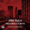 1981 vol.4 preset pack cover artwork for Arturia CS-80 V4 – Vicious Antelope