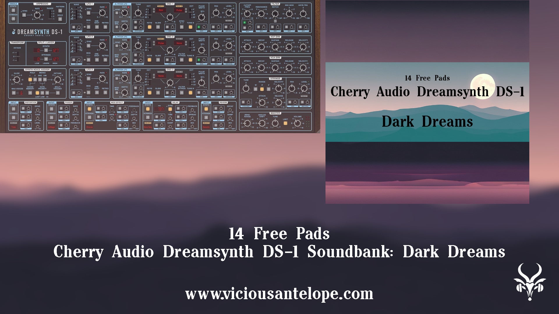 Dark Dreams - Cherry Audio Dreamsynth DS-1 Presets