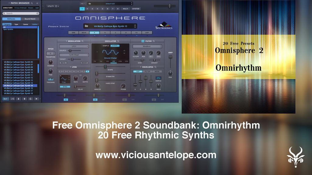 Omnirhythm - Free Omnisphere 2 Presets