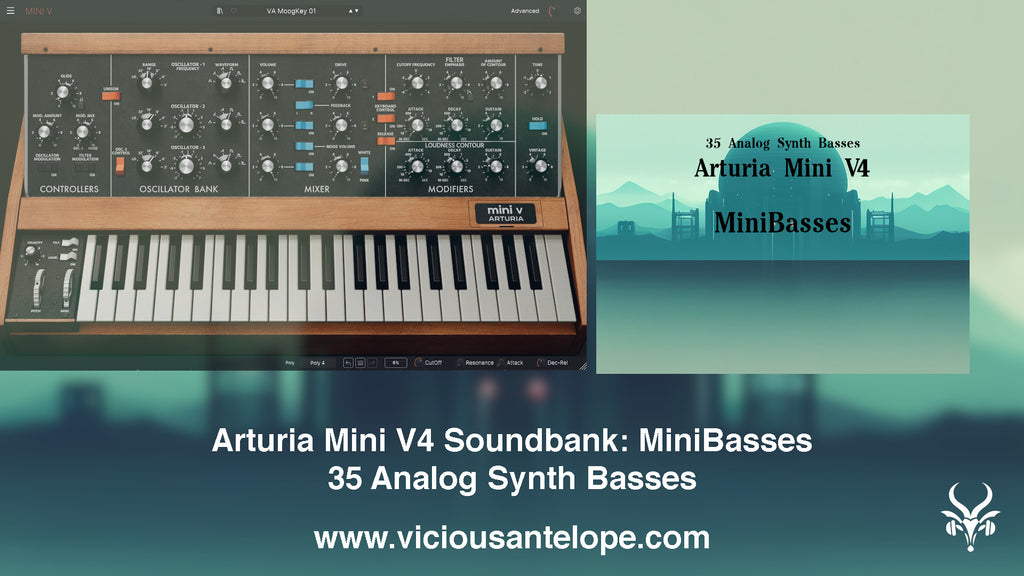 MiniBasses - Presets for Arturia Mini V4