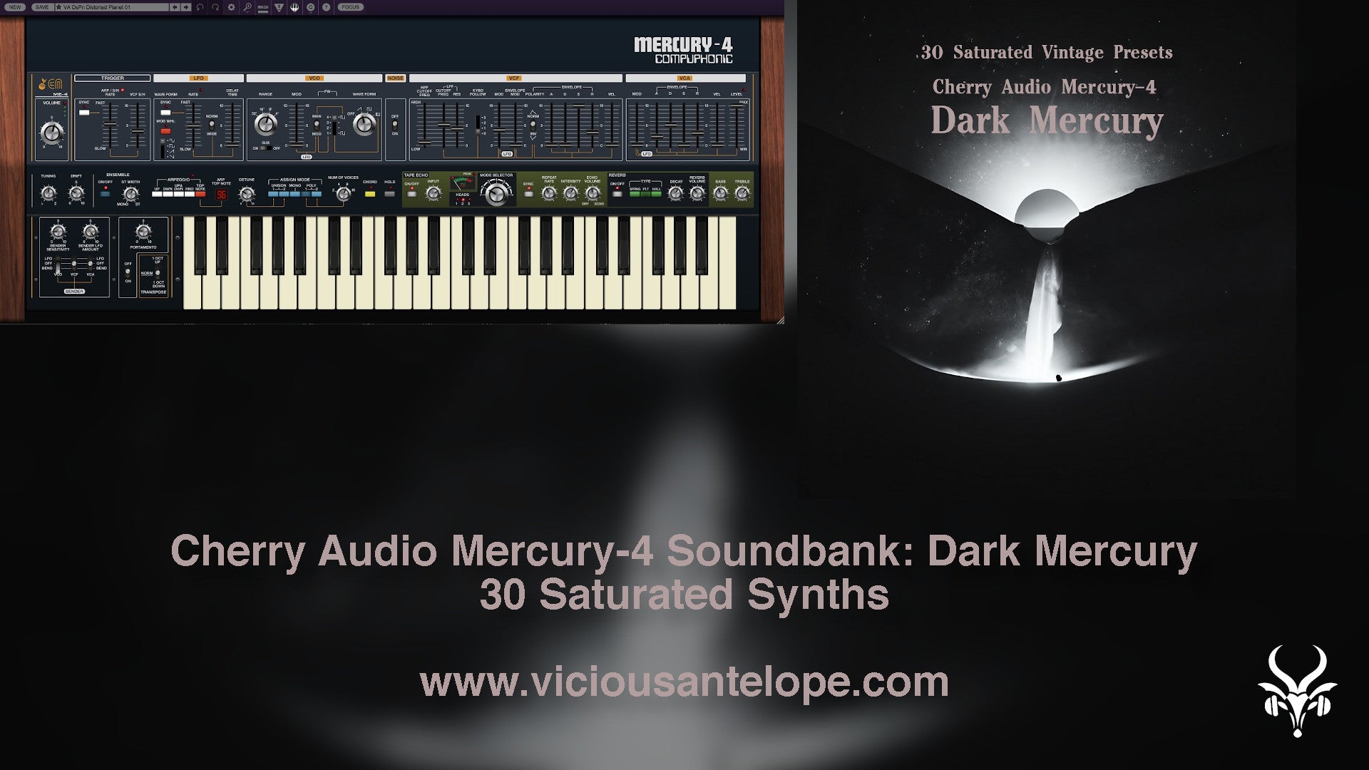 Dark Mercury - Cherry Audio Mercury 4 Presets