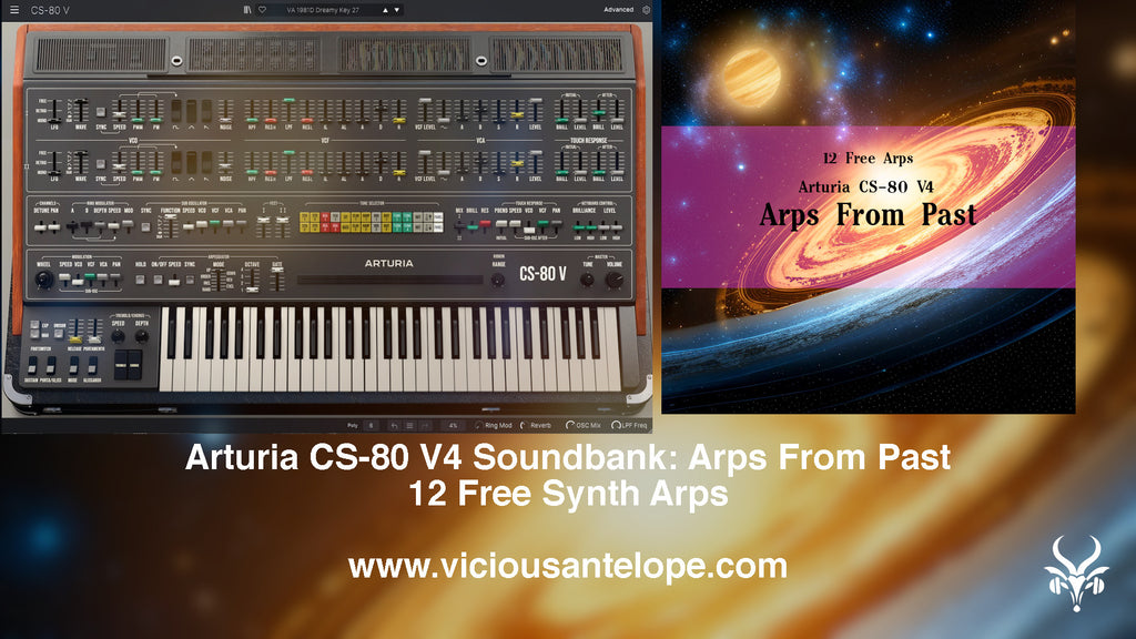 Arps From Past - Free Presets for Arturia CS-80 V4 and Analog Lab V
