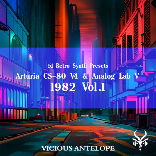1982 Vol.1 - Arturia CS-80 V presets also available for Analog Lab V users