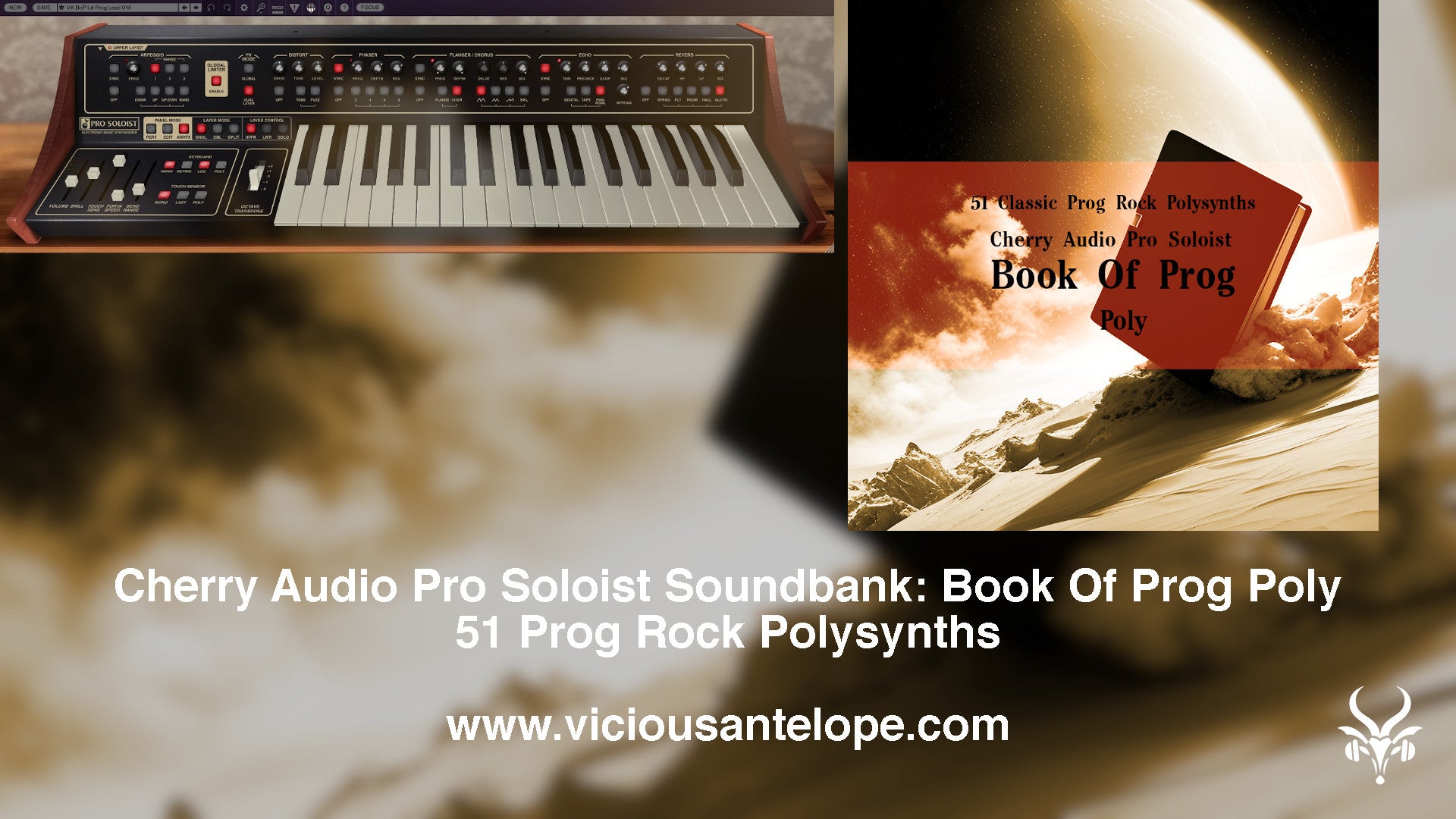 Book Of Prog: Poly - Cherry Audio Pro Soloist Presets