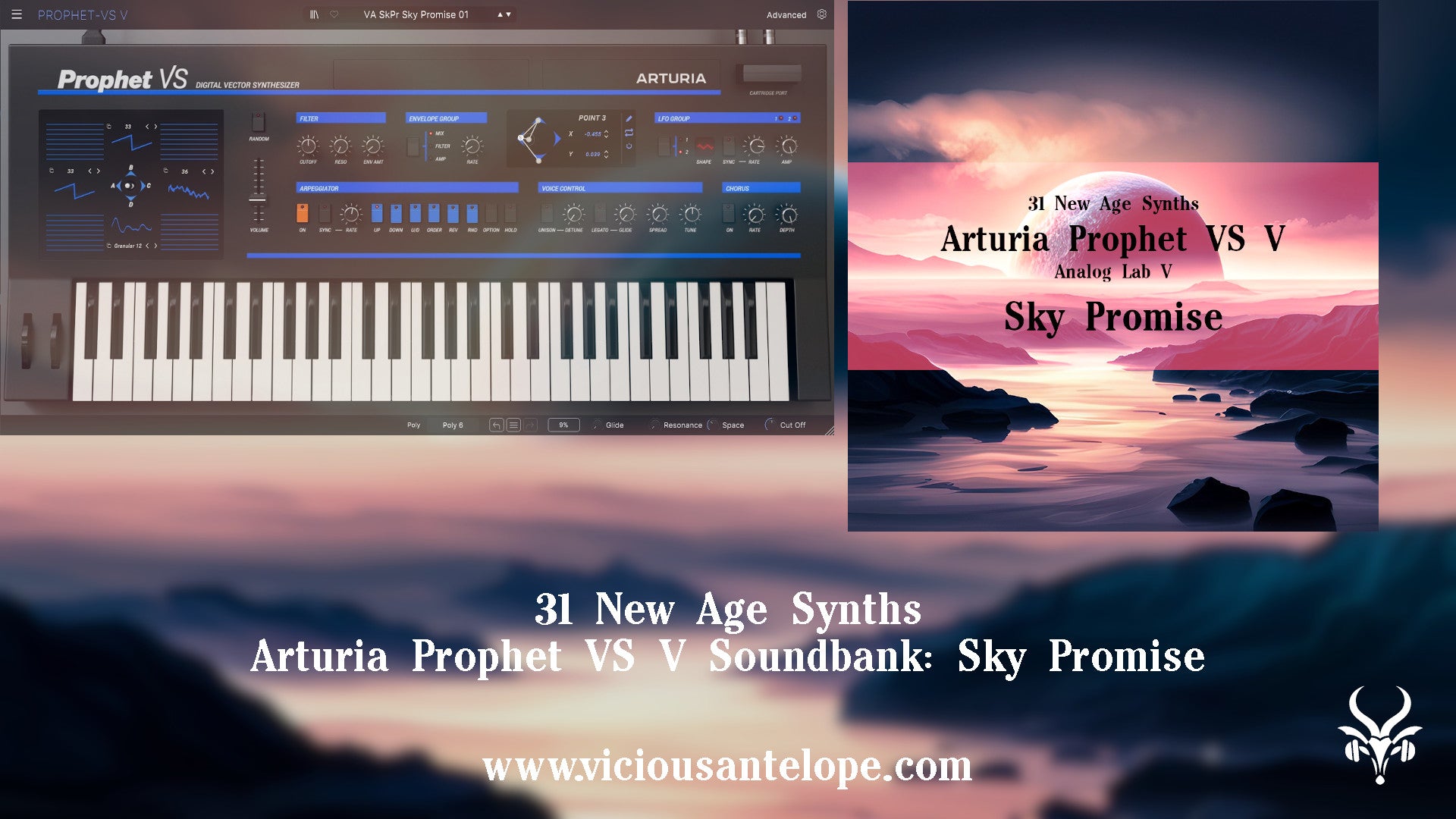 Sky Promise - Arturia Prophet VS V Presets