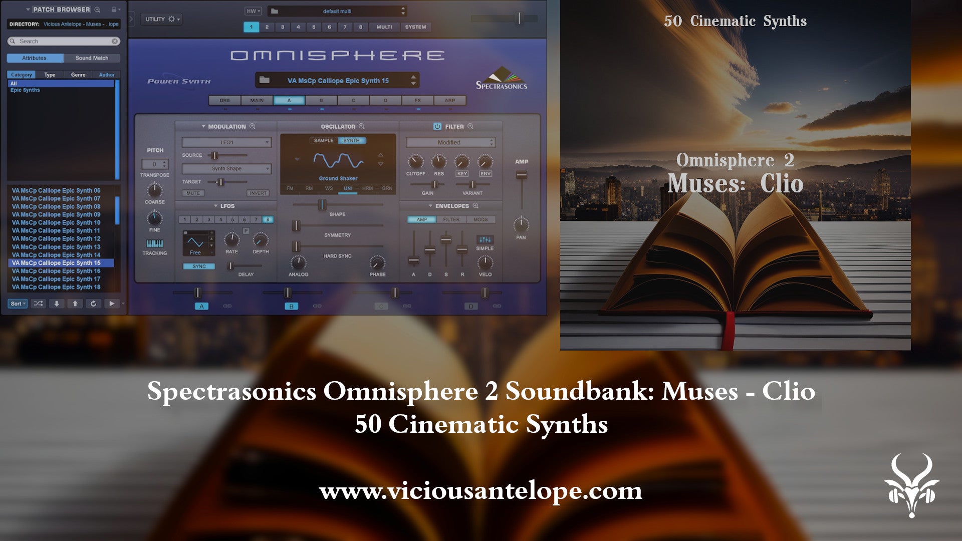 Muses: Clio - Omnisphere 2 Patches