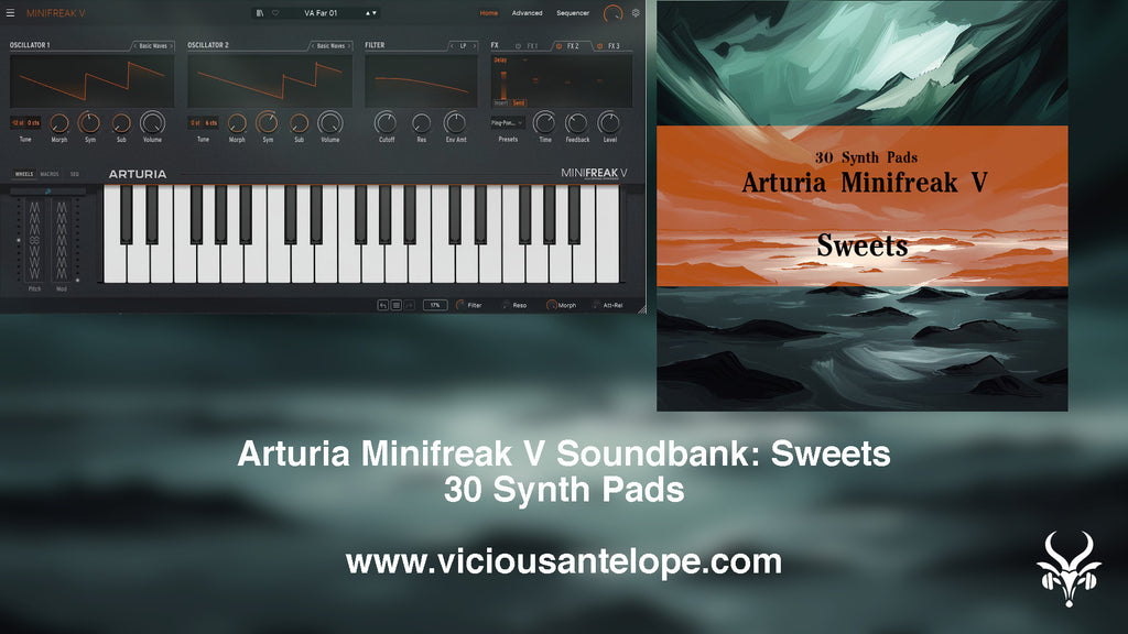 Sweets - Minifreak V and Analog Lab V presets