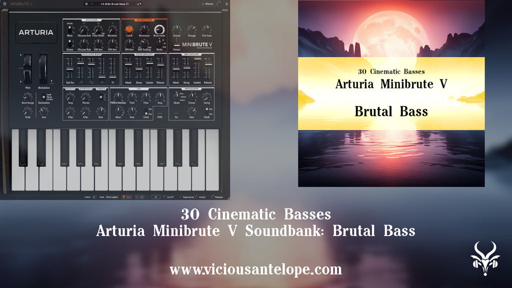 Brutal Bass - Presets for Arturia Minibrute V