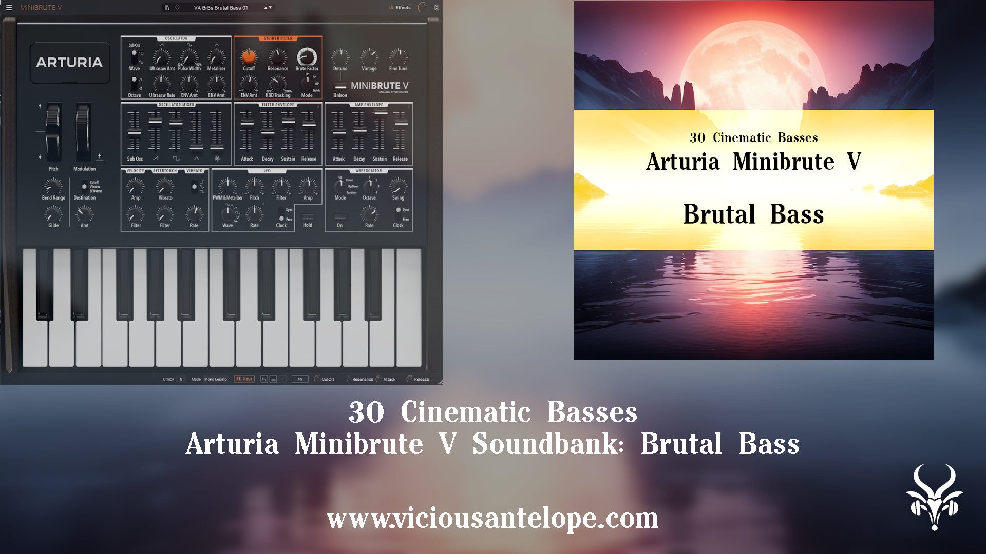 Brutal Bass - Presets for Arturia Minibrute V