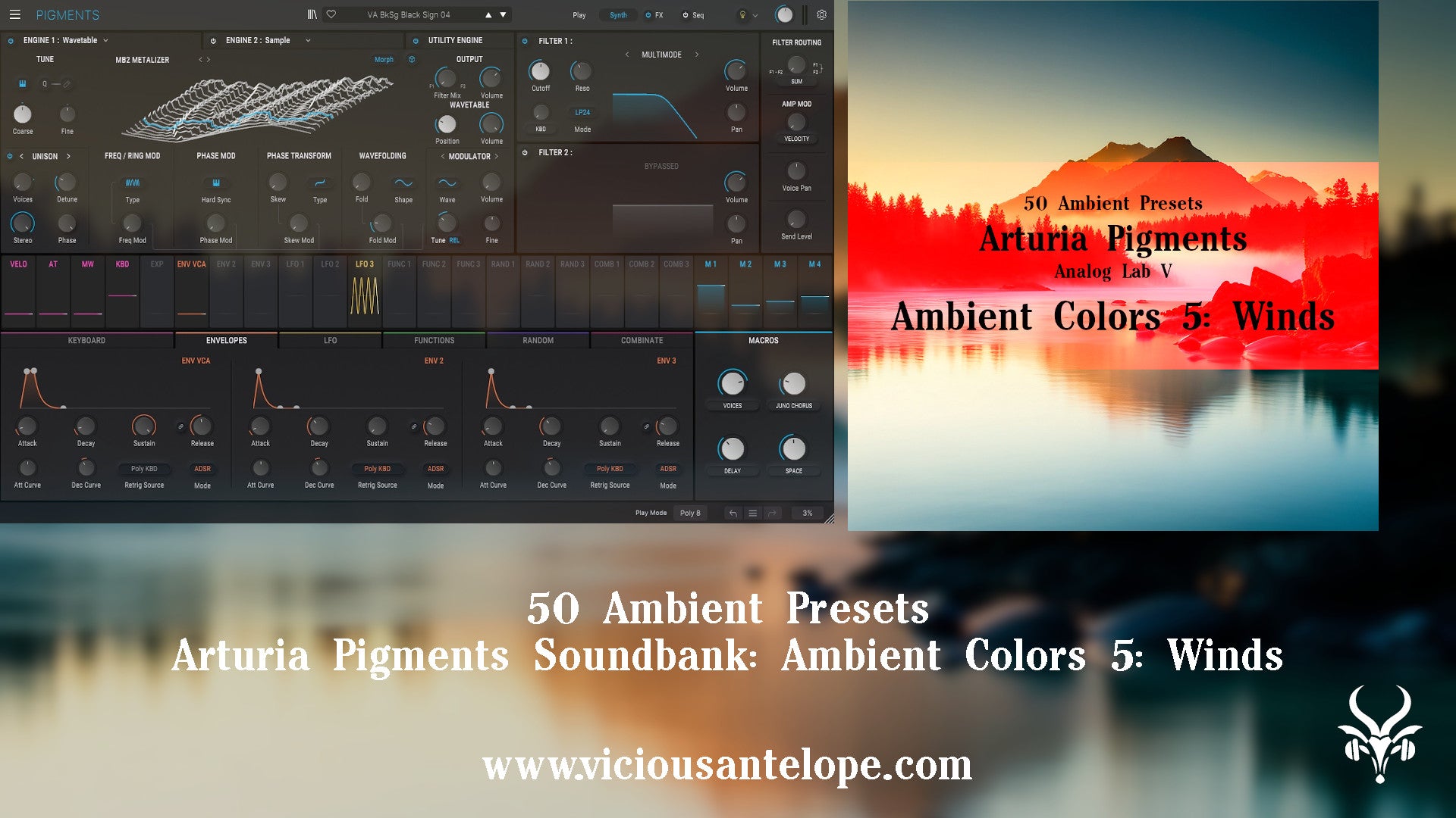Ambient Colors 5: Winds - Arturia Pigments
