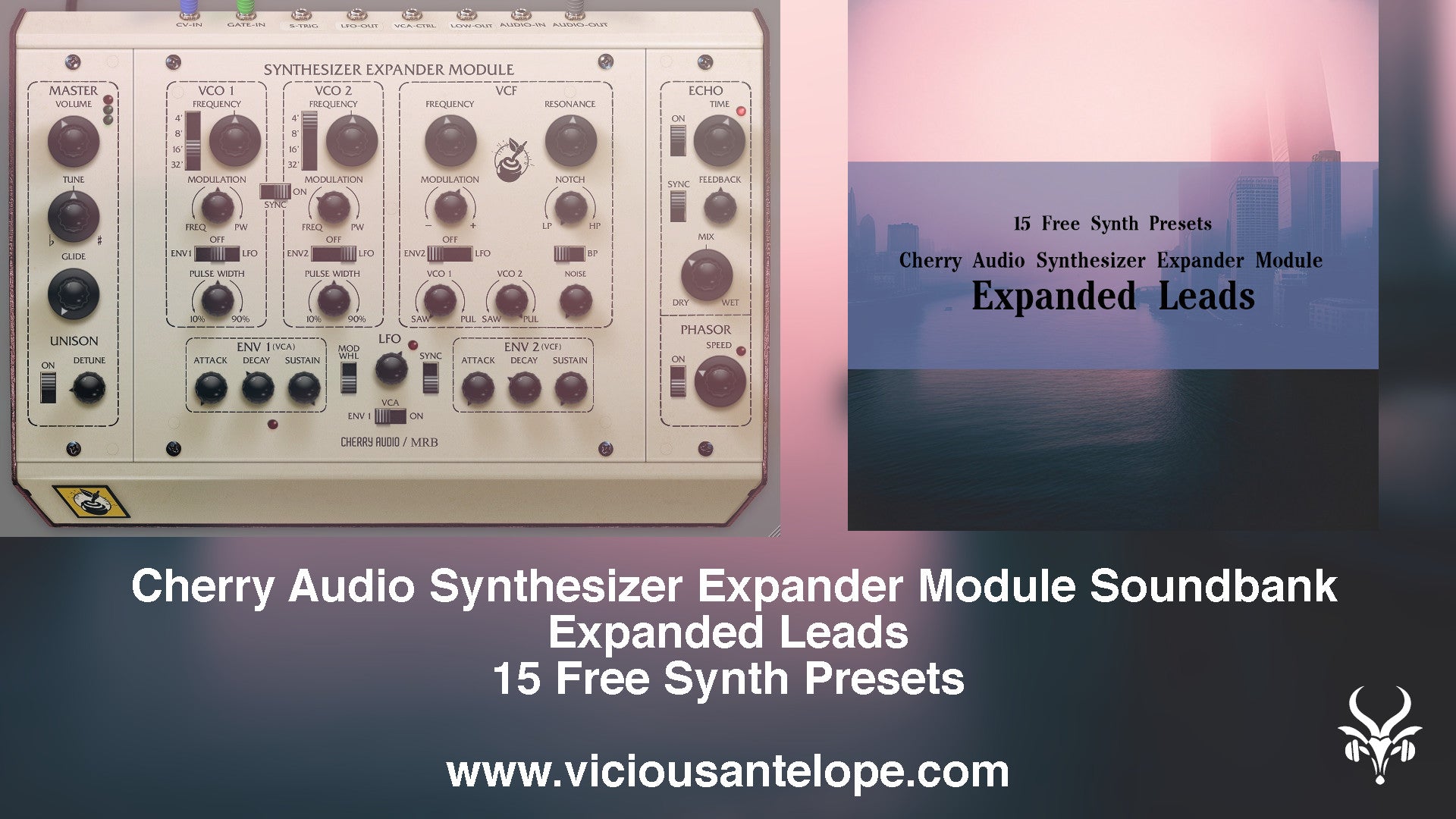 Expanded Leads - Free Presets for Cherry Audio Synthesizer Expander Module