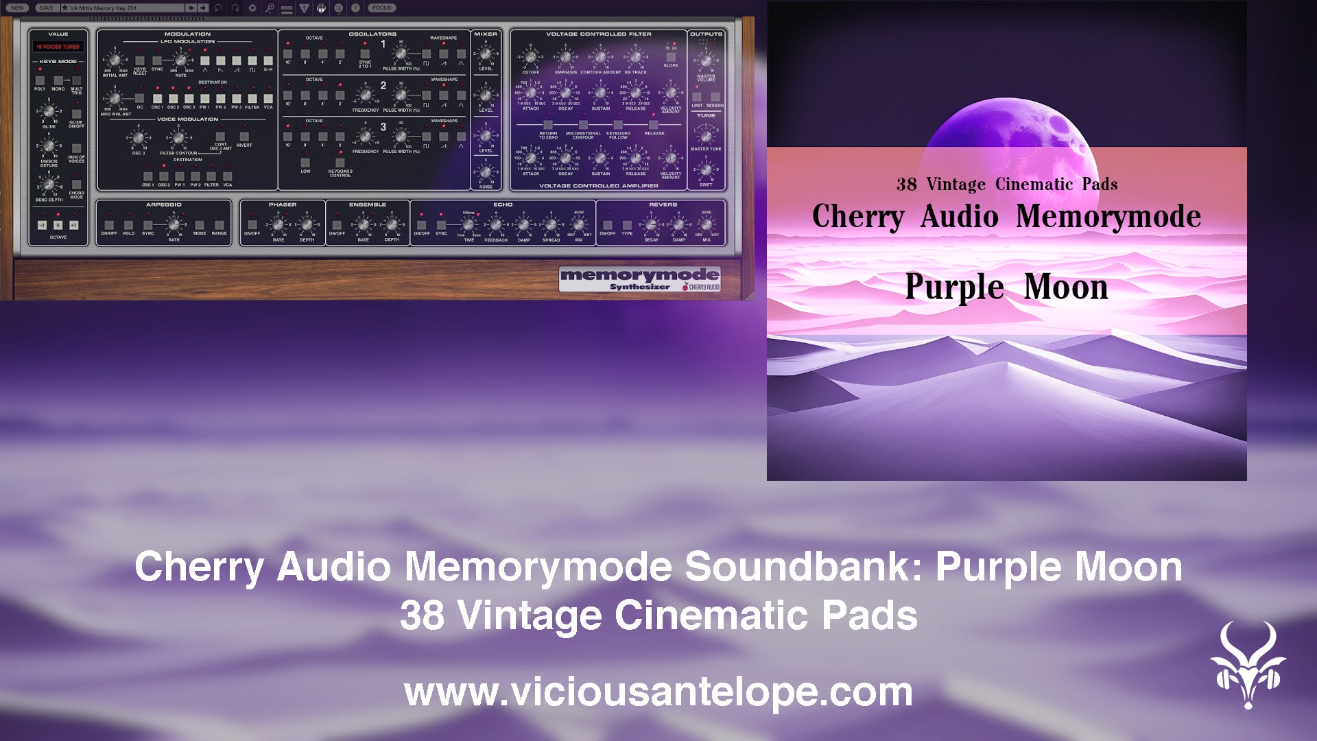 Purple Moon - Cherry Audio Memorymode Presets