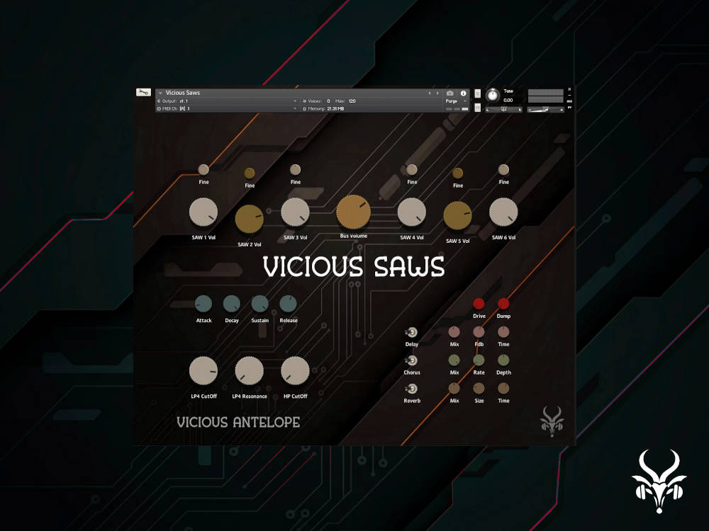 Vicious Saws - Kontakt Library