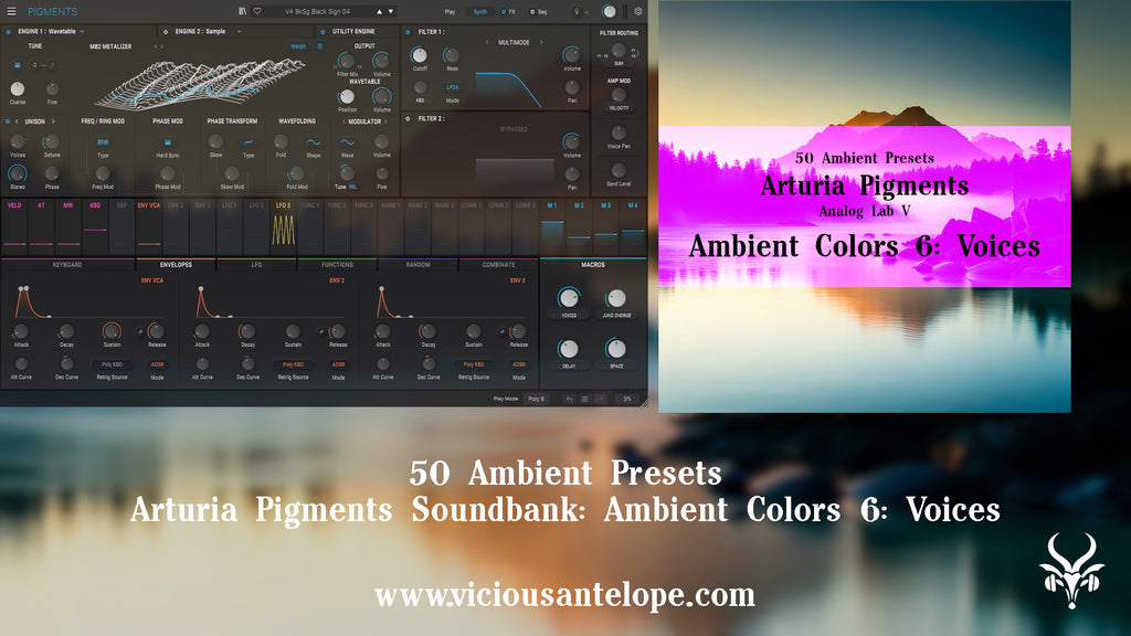 Ambient Colors 6: Voices - Arturia Pigments Presets