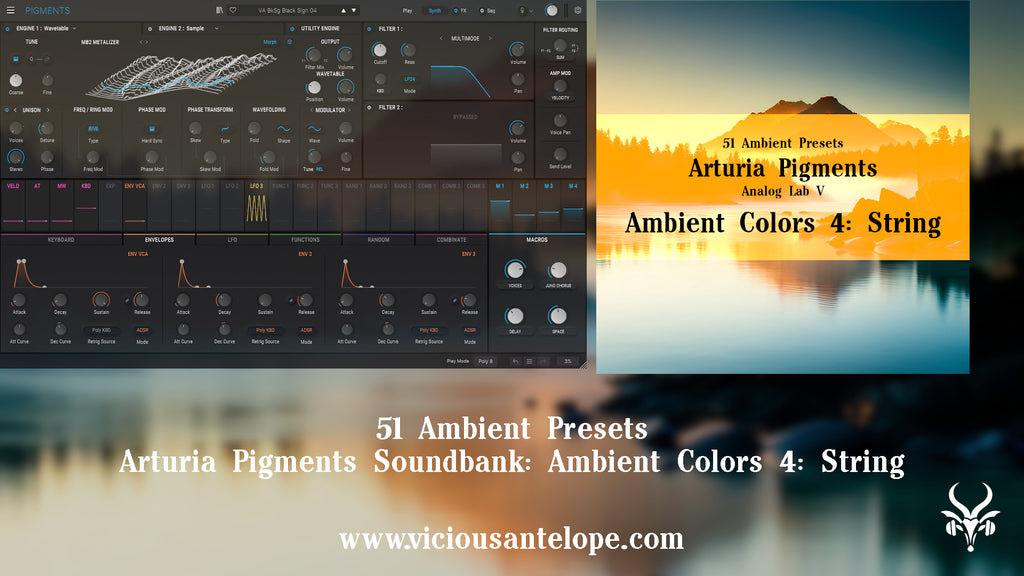 Ambient Colors 4: String - Arturia Pigments Presets