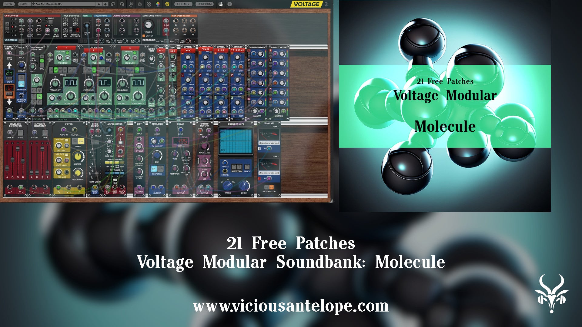 Molecule - Free Voltage Modular Patches