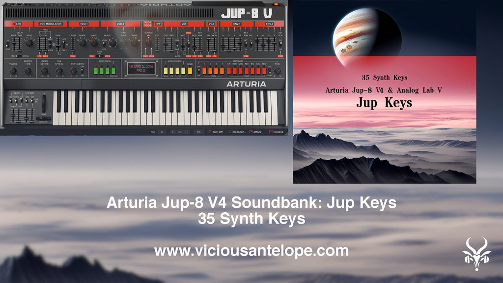 Jup Keys - Arturia Jup-8 V4 and Analog Lab V presets