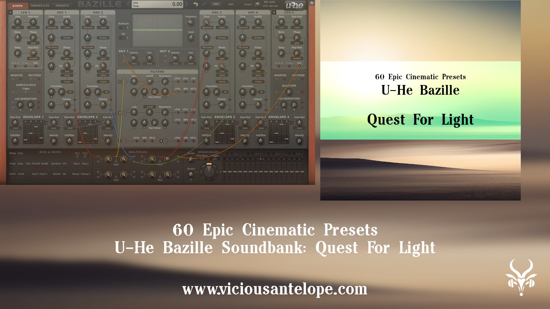Quest For Light - Bazille Synth Presets