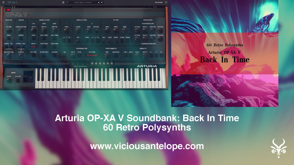 Back In Time - Arturia OP-Xa V and Analog Lab V Synth Presets