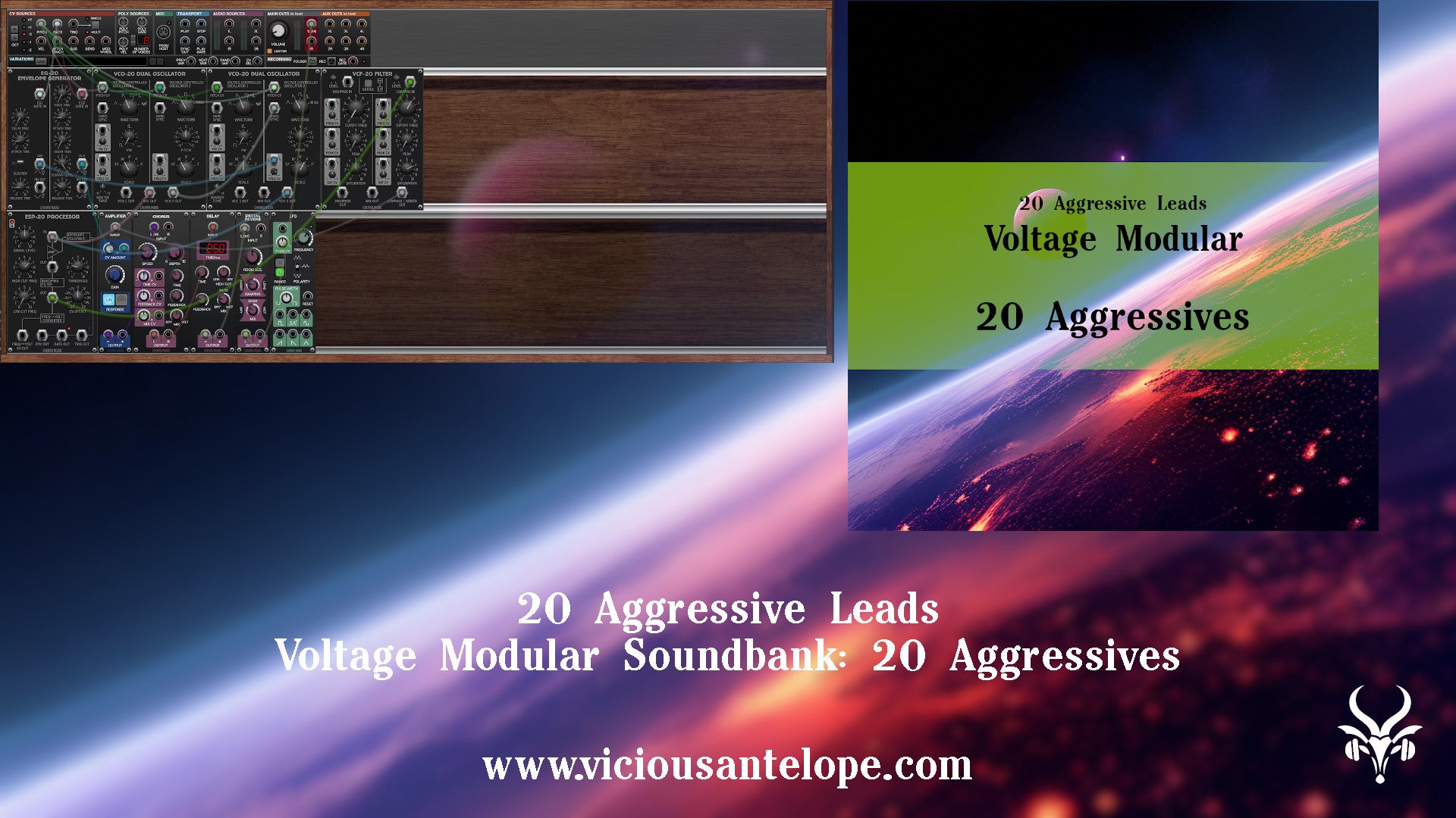 20 Aggressives - Voltage Modular Patches