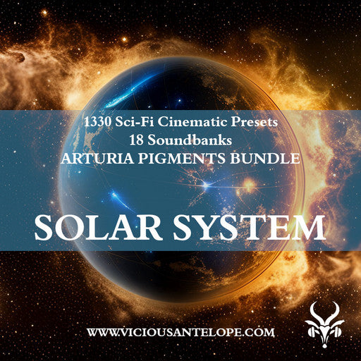 Bundle - Solar System - Arturia Pigments Presets | Analog Lab V edition included