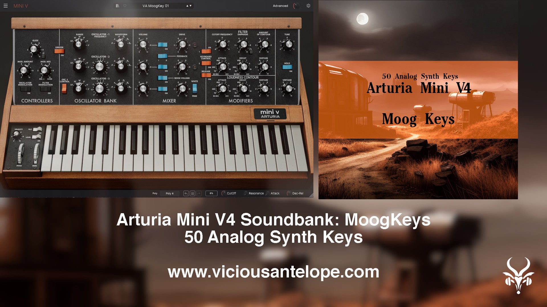 MoogKeys - Arturia Mini V4 Synth Presets