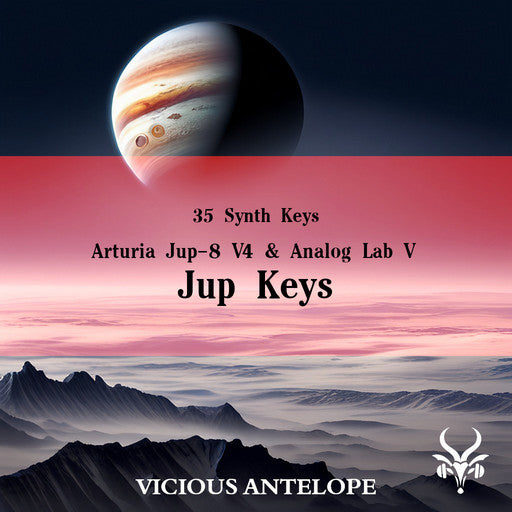 Jup Keys - Arturia Jup-8 V4 and Analog Lab V presets