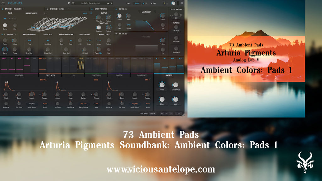 Ambient Colors: Pads 1 - Arturia Pigments Presets