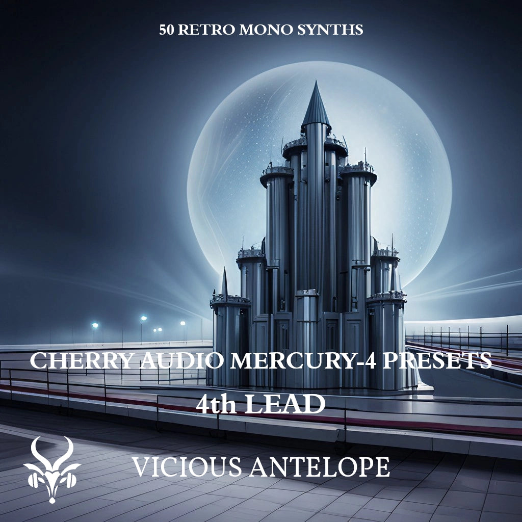 4th Lead preset pack cover artwork for Cherry Audio – Vicious Antelope