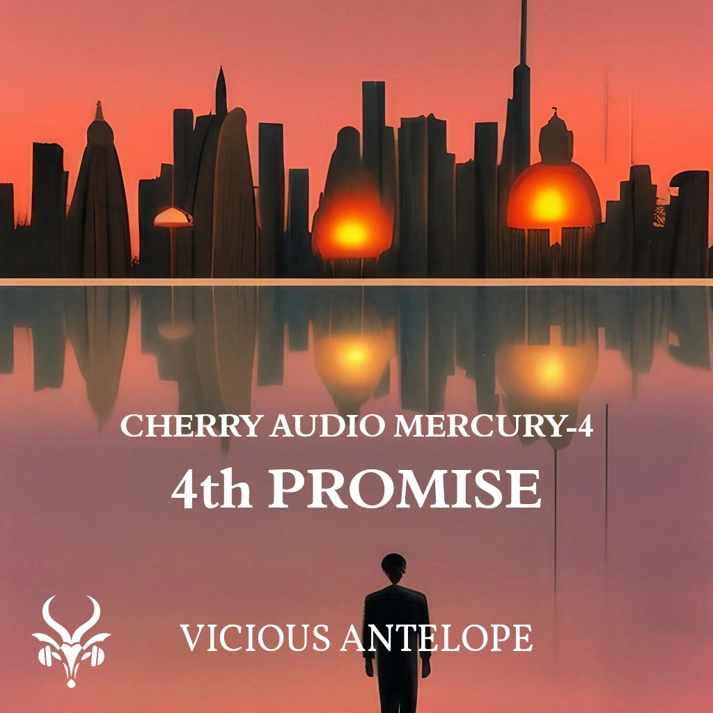 4th promise preset pack cover artwork for Cherry Audio – Vicious Antelope