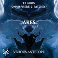 Ares preset library cover artwork for Omnisphere 3 – Vicious Antelope
