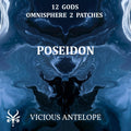 Poseidon preset library cover artwork for Omnisphere 3 – Vicious Antelope