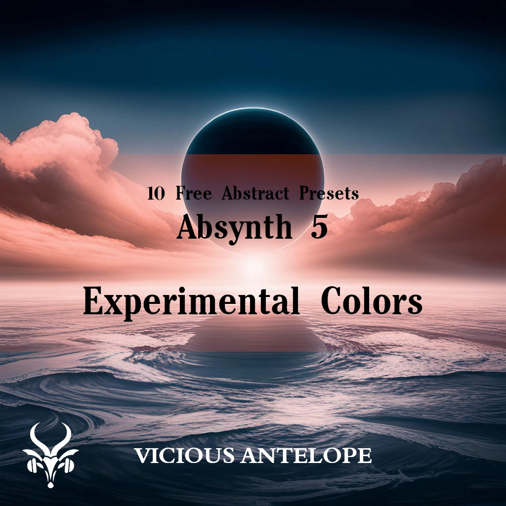 Absynth5 preset pack cover artwork for Native Instruments Absynth 5 – Vicious Antelope
