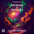 Acid Journeys preset pack cover artwork for Arturia – Vicious Antelope
