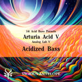 Acidized Bass preset pack cover artwork for Arturia – Vicious Antelope