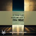 70s Mist preset pack cover artwork for Arturia – Vicious Antelope