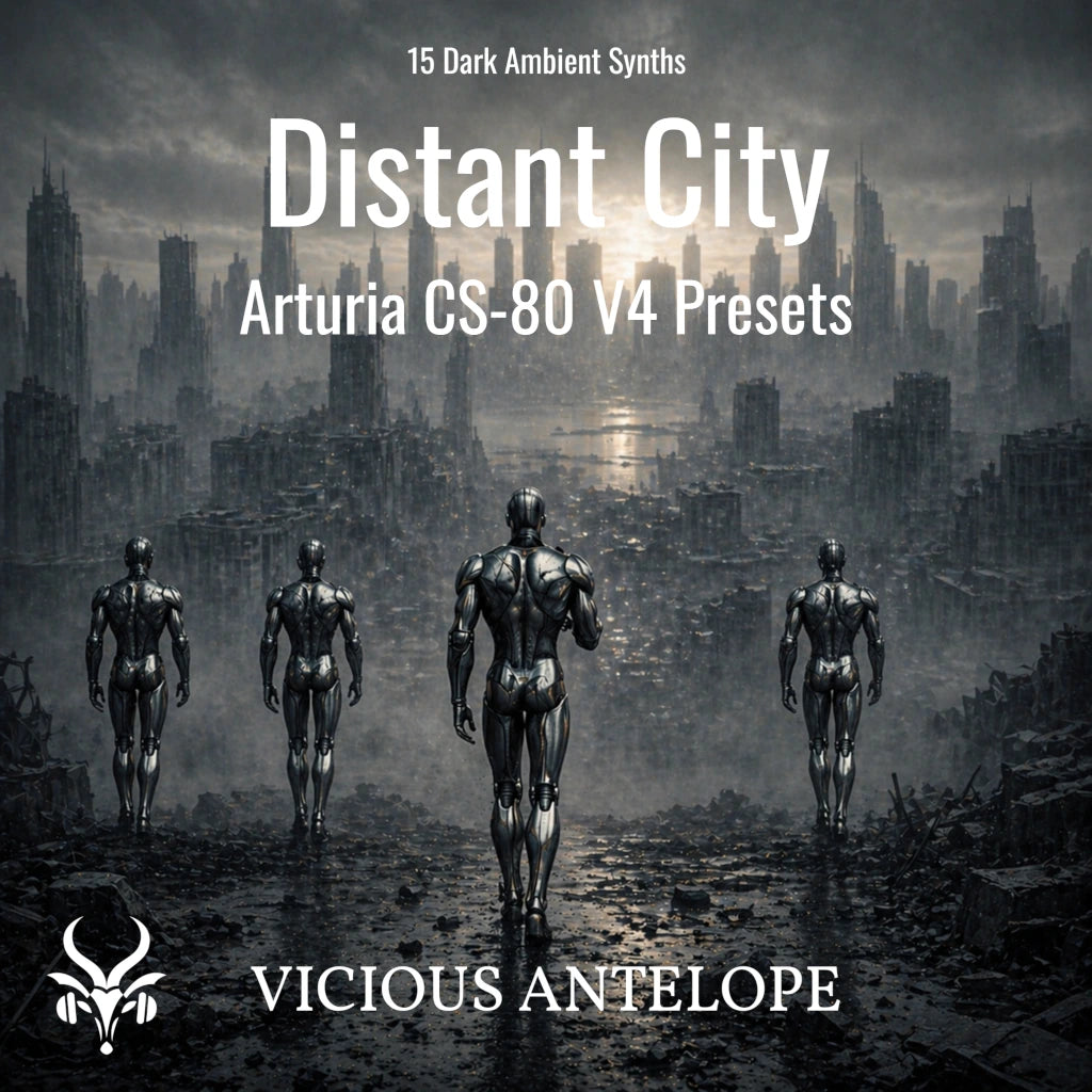 Ambient presets for Arturia CS-80 V4 with cinematic and retro sci-fi textures