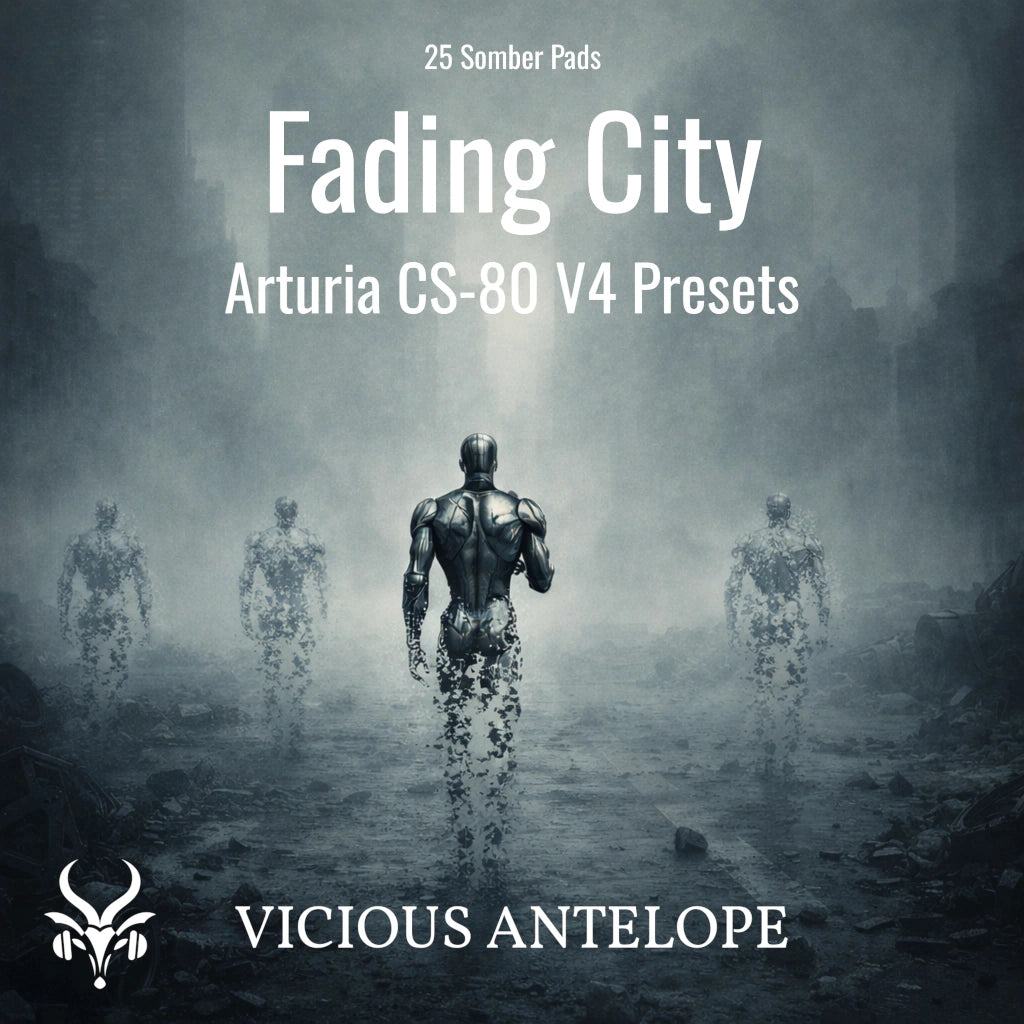 Fading City cinematic pad presets for Arturia CS-80 V4 and Analog Lab V