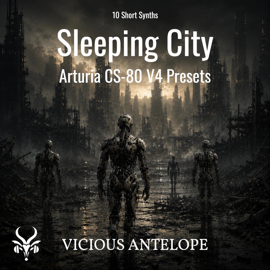 Sleeping City vintage short synth presets for Arturia CS-80 V4 and Analog Lab V