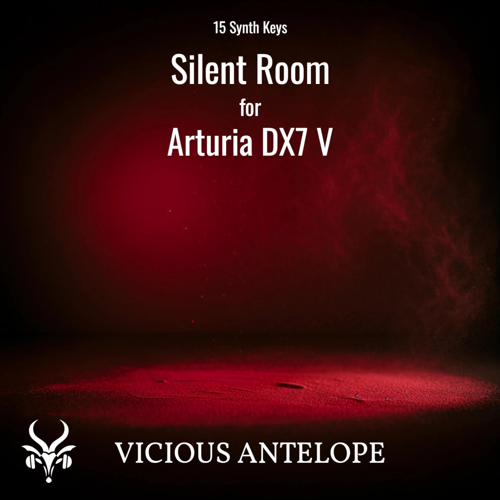 Silent Room preset pack cover artwork for Arturia – Vicious Antelope