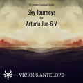 Sky Journeys preset pack cover artwork for Arturia – Vicious Antelope
