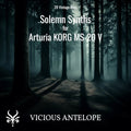 Solemn Synths preset pack cover artwork for Arturia – Vicious Antelope
