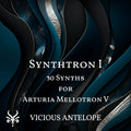 Synthtron I preset pack cover artwork for Arturia – Vicious Antelope