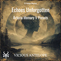 Arturia Memory V preset pack with vintage polysynth sounds and progressive rock synth tones.