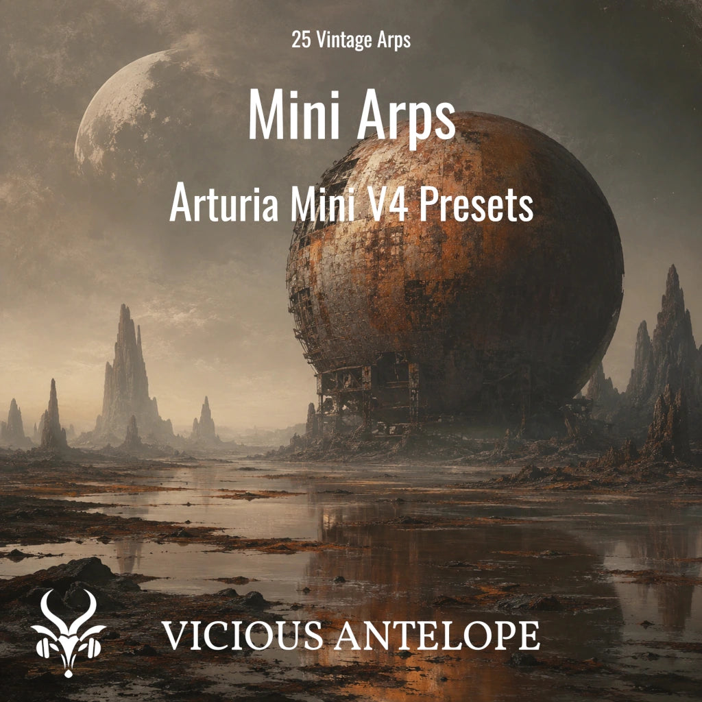 Arturia Mini V4 Mini Arps vintage arpeggiator presets for Analog Lab V