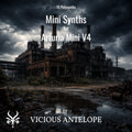 Mini Synths preset pack cover artwork for Arturia – Vicious Antelope