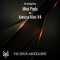 Mini Pads preset pack cover artwork for Arturia – Vicious Antelope