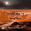 Moog keys preset pack cover artwork for Arturia – Vicious Antelope