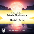 Brutal Bass preset pack cover artwork for Arturia – Vicious Antelope